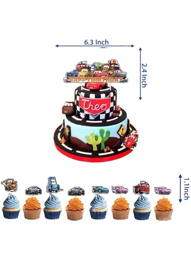 GGEROU Birthday Decorations Happy Party Balloons Banner Supplies for Boys Men Kids Happy Birthday Balloons for Party Decor Suit For Baby Shower Kids Boys Birthday Party Decorations - Image 2