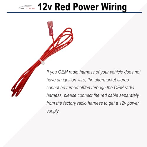 WildTundra Radio Wiring Harness for Chevy 2003-2012 GMC 2002-2012 Buick 2004-2009 24Pin Car Stereo Harness Adapter with Antenna Car Radio Stereo Harness Install Kit for Colorado Envoy Terraza Hummer Impala - Image 5