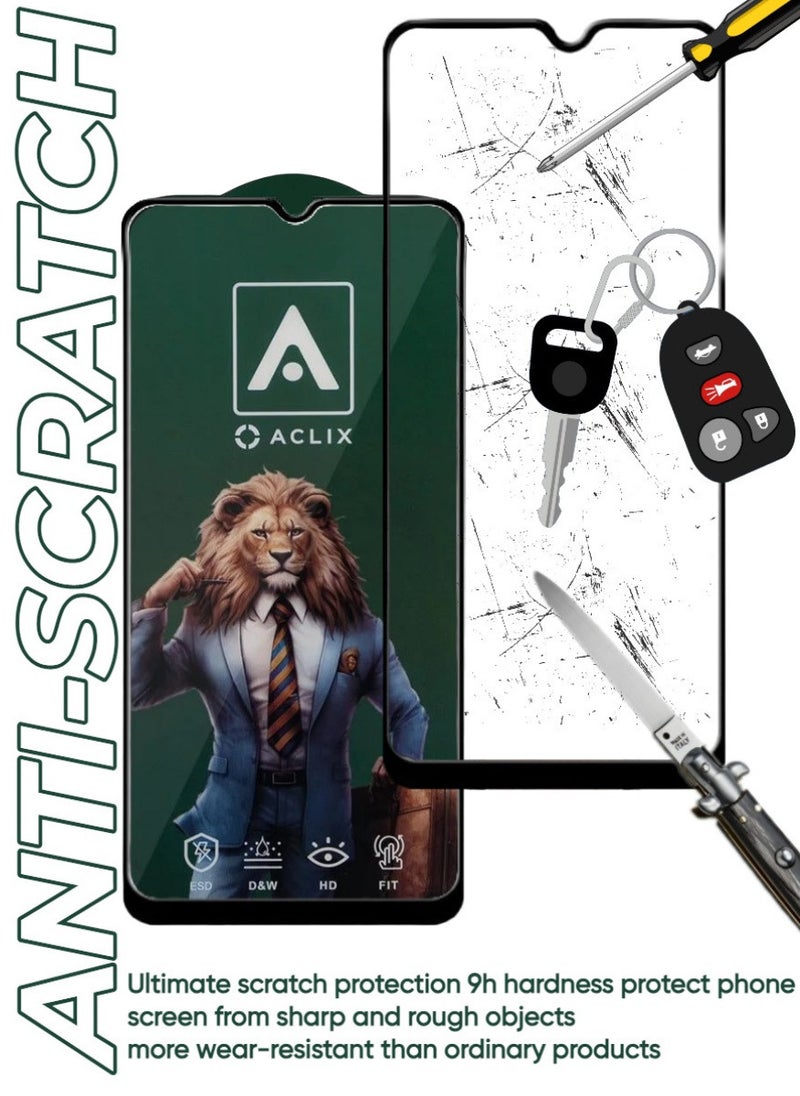 أكاليكس 4 قطع، حماية شاشة،  لهاتف اوبوA16، جودة ممتازة. - Image 2
