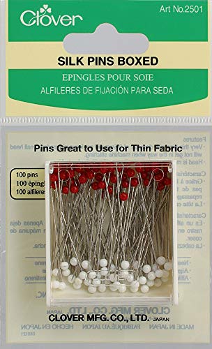 Clover Silk Pins Boxed, 100 Per Pack - Image 2