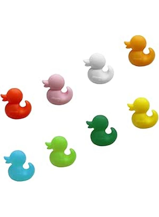 Cable Management Clips Cartoon Duck Shape 8 Pack Easy Cord Organizer - Image 1
