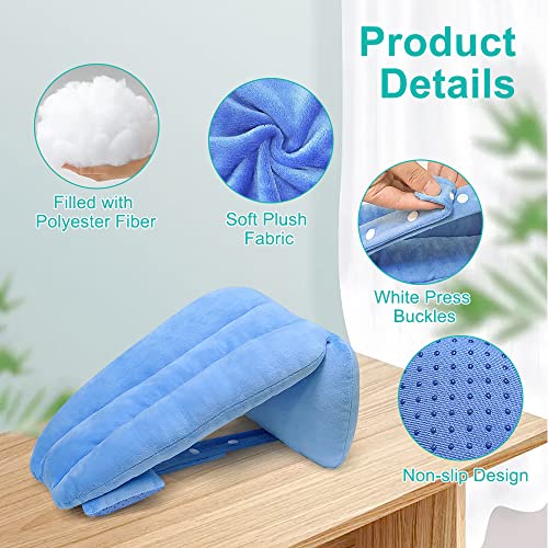 Zelen Arm Elevation Pillow Support Wedge with Mouse Wrist Pad Elevating Arm Medical Pillow Post Surgery Elevated Surgical Wedge Arm Pillows for Sleeping Wedge Foam Support Hand Elevator Arm - Image 5