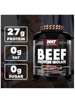 NXT Nutrition NXT Nutrition Beef Protein Isolate Powder - Protein Powder High in Natural Amino Acids - Paleo, Keto Friendly - Dairy and Gluten Free - Muscle Recovery | 1.8kg (Cola)  - Image 5