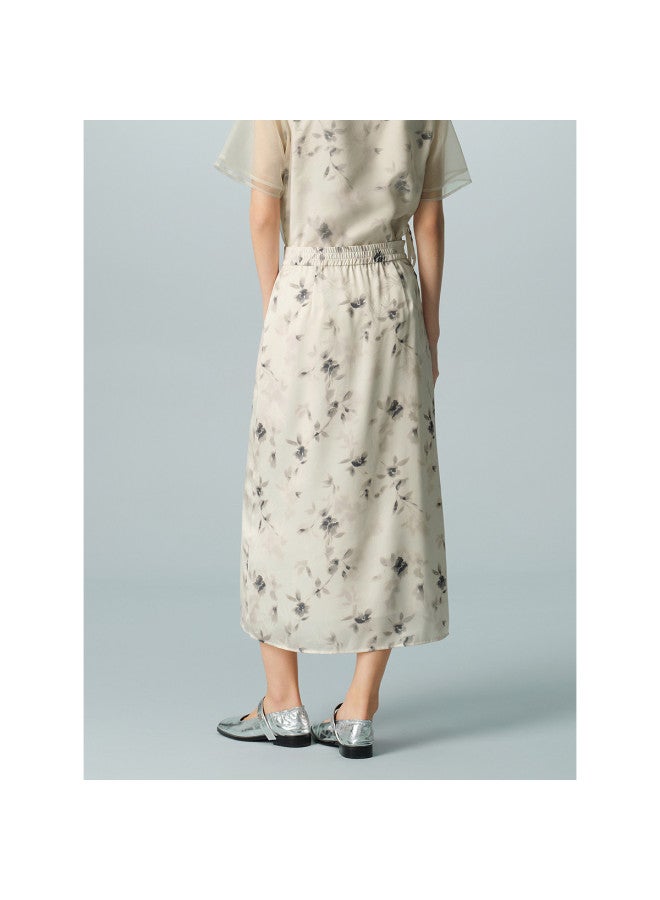 Waxbird Summer Women's Loose Floral Non-stretch Casual Skirt - Image 4