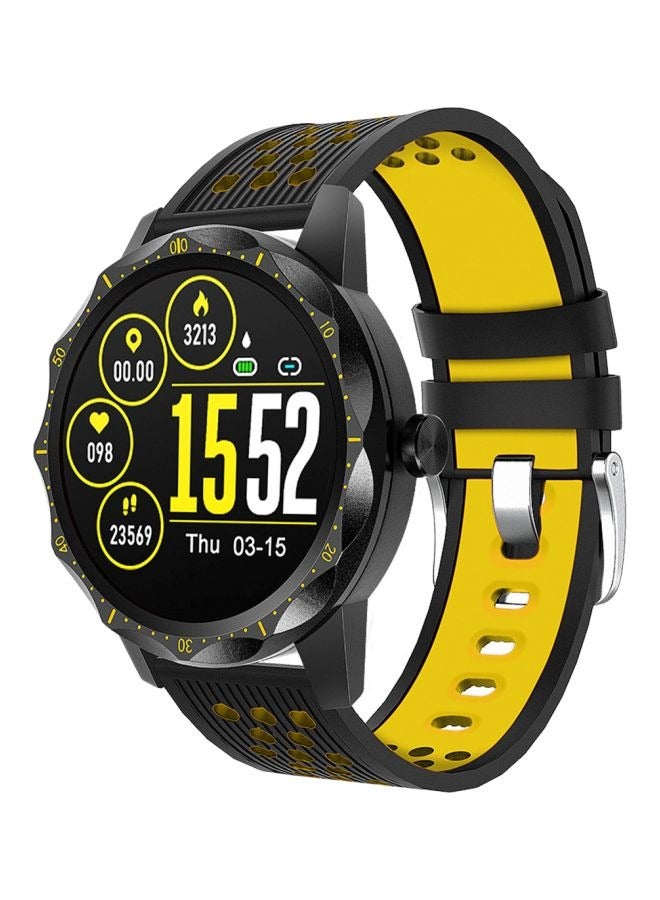 ColMi Save Big on Bulk Sport Heart Rate Waterproof Smartwatch Waterproof Smart Watch Yellow Fitness Tracker With Heart Rate And Pedometer Lightweight