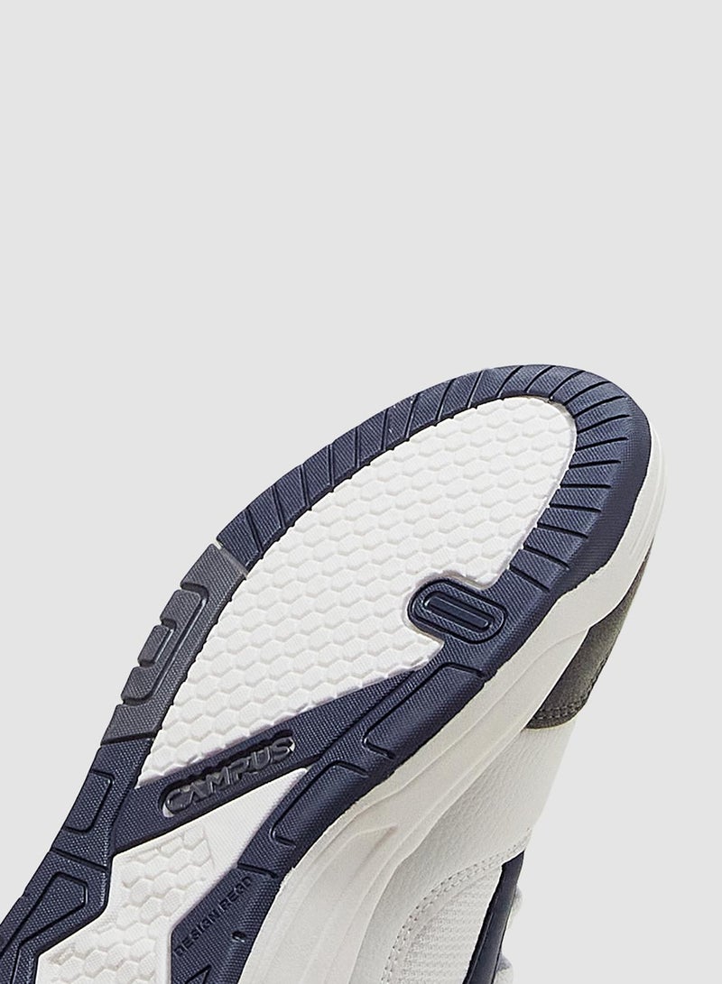 Campus أحذية رياضية للأطفال قصيرة باللونين الأبيض والأسود - Image 5