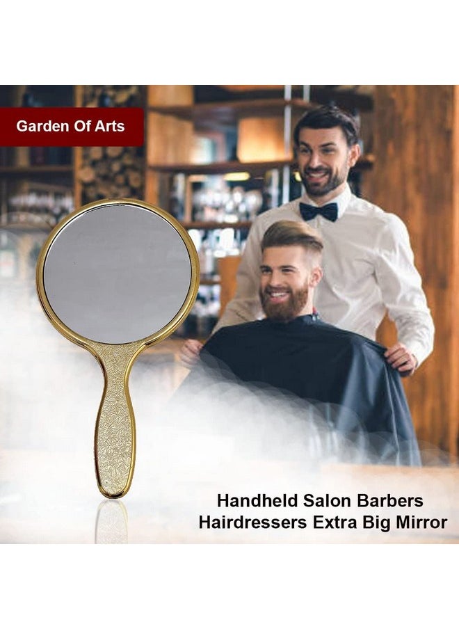 Golden Handheld Salon Barbers Hairdressers Extra Big Mirror With Grip Handle - pzsku/ZA61DD91B5C08E4847059Z/45/_/1706505836/82b4b196-e6f2-4874-8d23-f3a8d1fb73d9