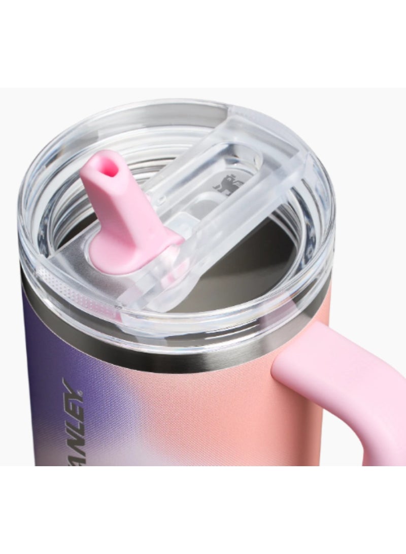 Stanley Quencher ProTour Flip Straw Tumbler with Leakproof  Lid 40 OZ, Double-wall Vacuum Insulation, Built-In Straw, Cupholder Compatible for Car, Travel, BPA-Free - Image 4