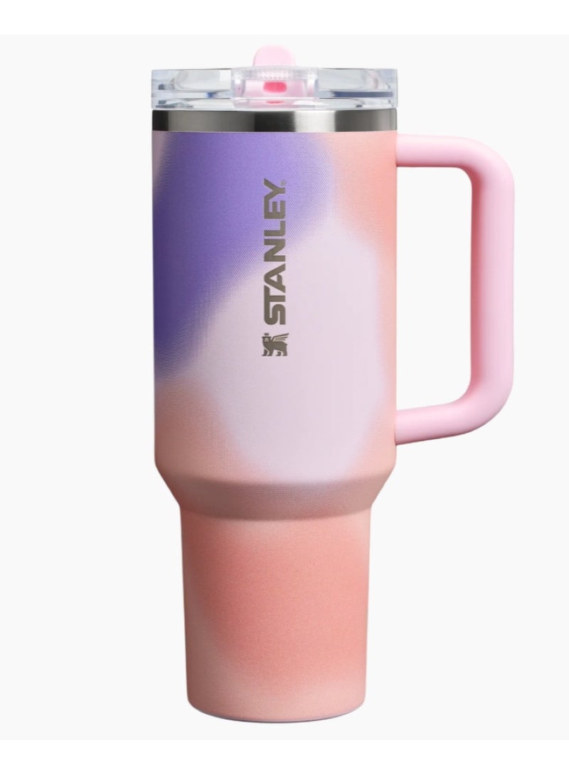 Stanley Quencher ProTour Flip Straw Tumbler with Leakproof  Lid 40 OZ, Double-wall Vacuum Insulation, Built-In Straw, Cupholder Compatible for Car, Travel, BPA-Free - Image 2