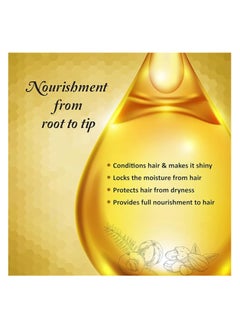 Dabur Amla Gold Hair Oil | with Almond & Henna | Promotes Hair Growth For Dry | Damaged & Chemically Treated Hair 270ml  - Image 2