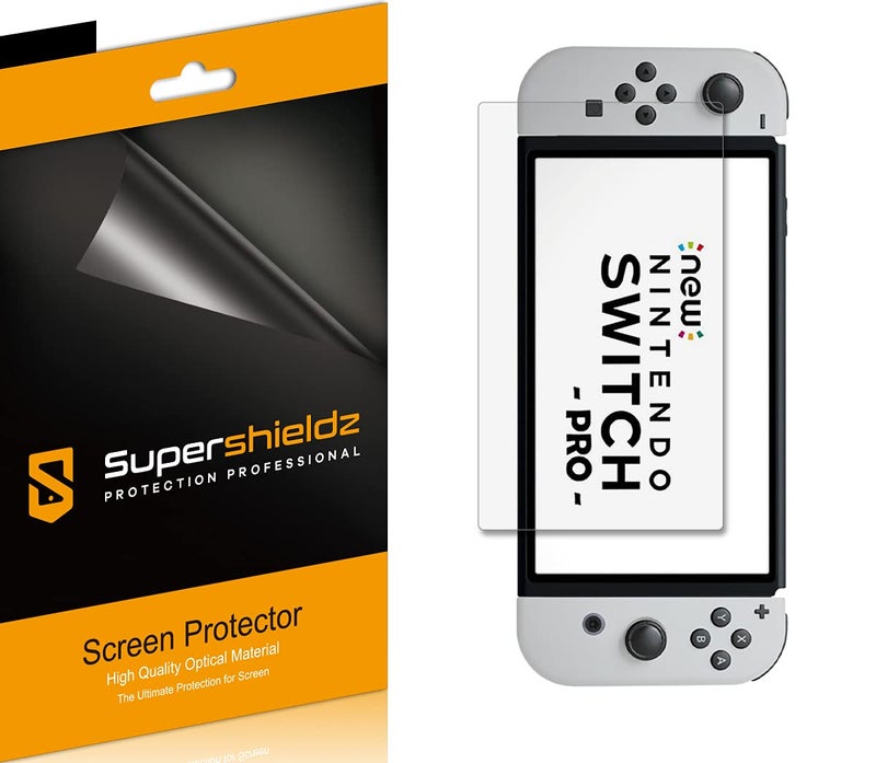 Supershieldz حماية الشاشة سوبر شيلدز (3 عبوات) مضادة للتوهج (مات) مصممة لجهاز نينتندو سويتش OLED (2021) - Image 1