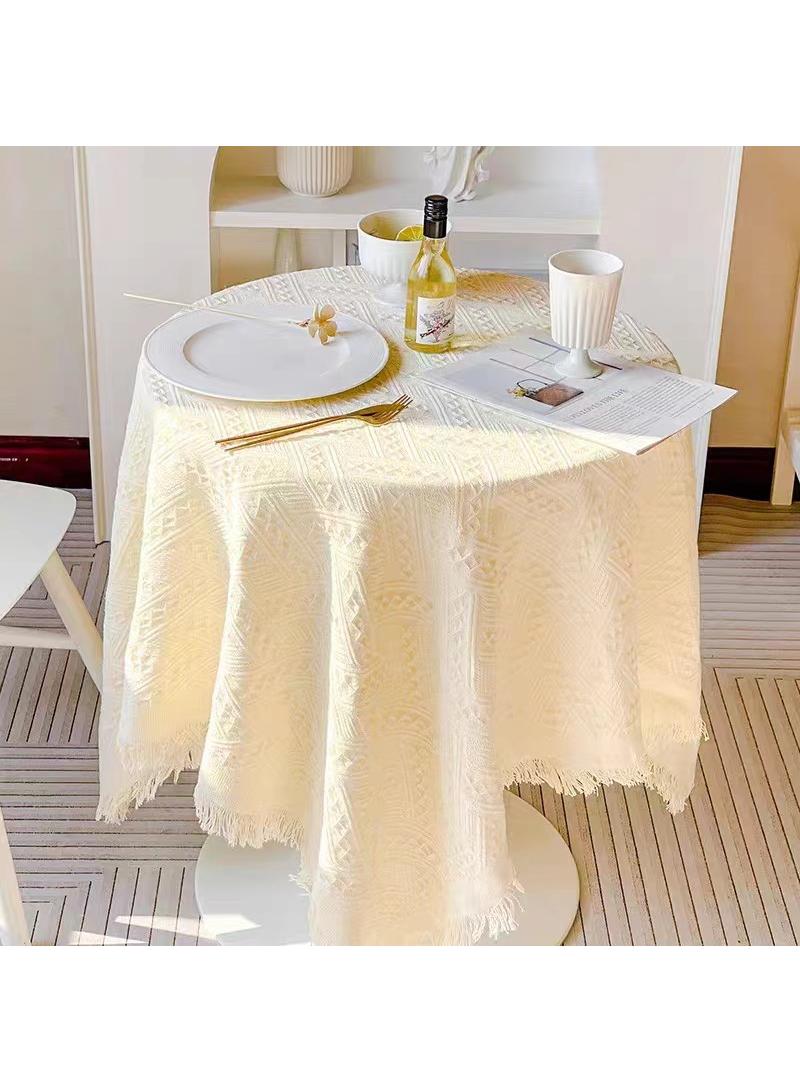 Table cloth, makeup table, coffee table, dustproof cover, dessert table, table mat arrangement table cover 90*210cm