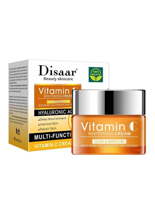 Disaar Vitamin C 100% Organic Hyaluronic Acid Moisturizer 50ml 