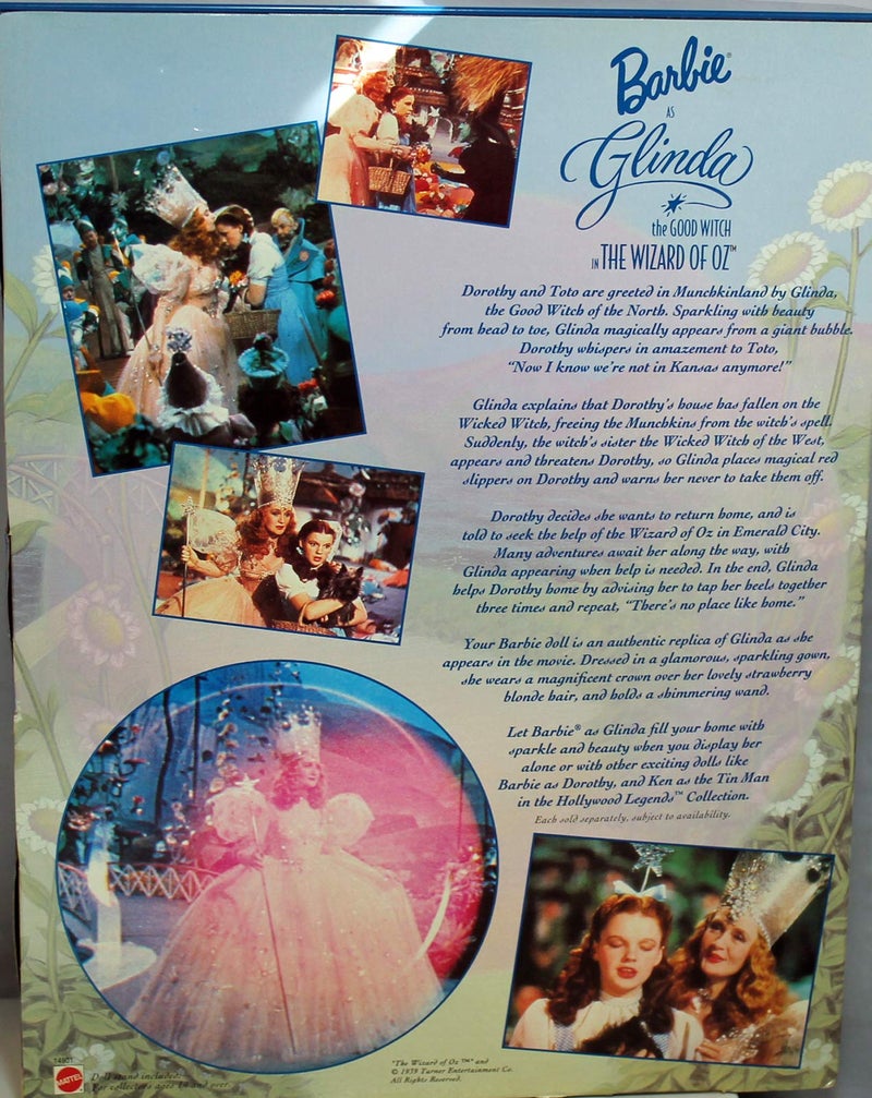 The Wizard of Oz باربي 1996 إصدار جامع - مجموعة أساطير هوليوود - غليندا الساحرة الطيبة في ساحر أوز - Image 3