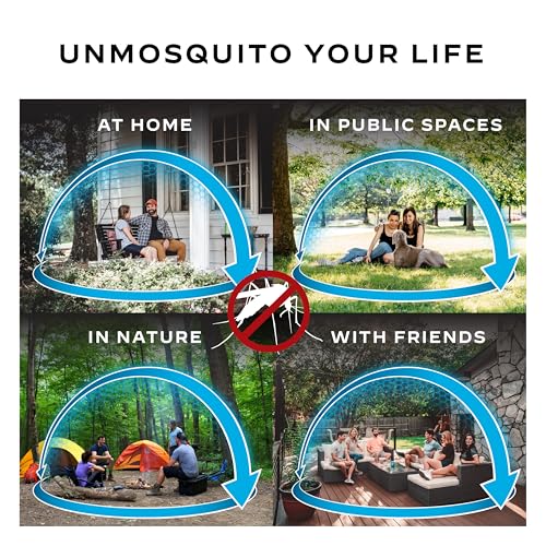 Thermacell Mosquito Repellent Rechargeable Adventure EX-Series EX90; Patio Shield with 9-Hour Battery, Includes 12-Hour Refill, Rubber Armor & Carabiner; Scent Free Bug Spray Alternative - Image 5
