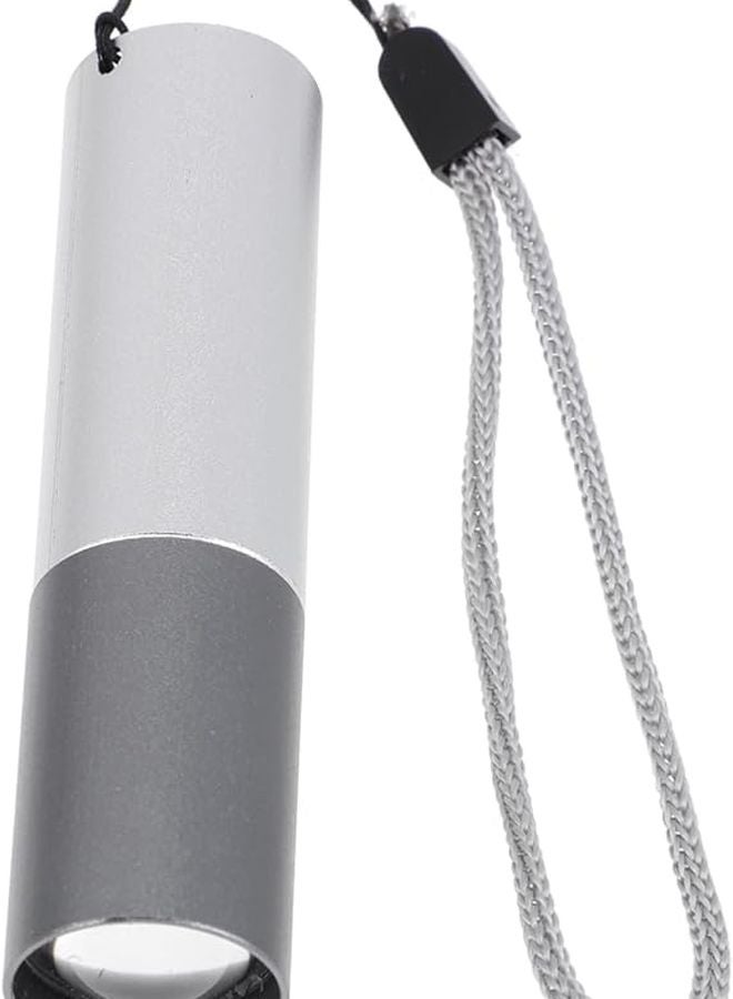 Artibetter Aluminum Alloy Mini Flashlight Portable Telescopic Zoom Camping Outdoor - Image 2