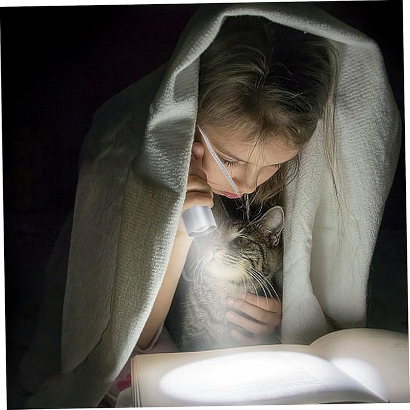 Artibetter Aluminum Alloy Mini Flashlight Portable Telescopic Zoom Camping Outdoor - Image 5