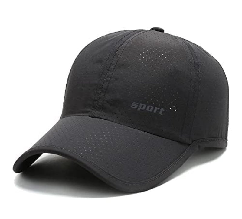 Handcuffs Polyester Unisex Sports Cap Adjustable Caps (Grey) - Image 1