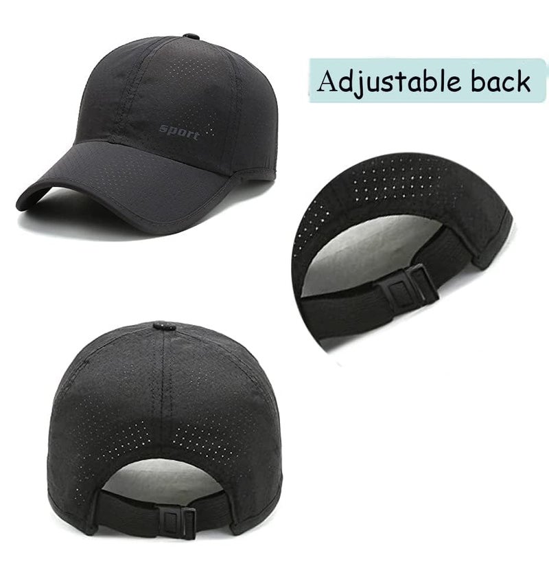Handcuffs Polyester Unisex Sports Cap Adjustable Caps (Grey) - Image 3