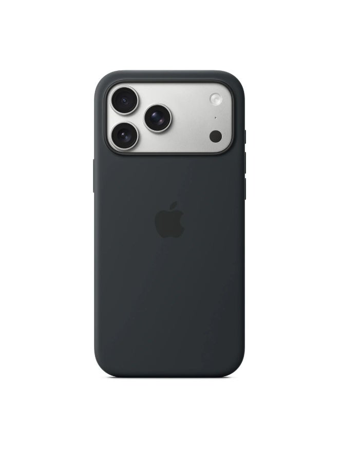 أكاليكس جراب سيليكون سائل ناعم لهاتف آيفون 17 برو ماكس، غطاء مقاوم للخدش مع بطانة داخلية من الألياف الدقيقة، جراب حماية مقاوم للصدمات لهاتف آيفون 17 برو ماكس - Image 1