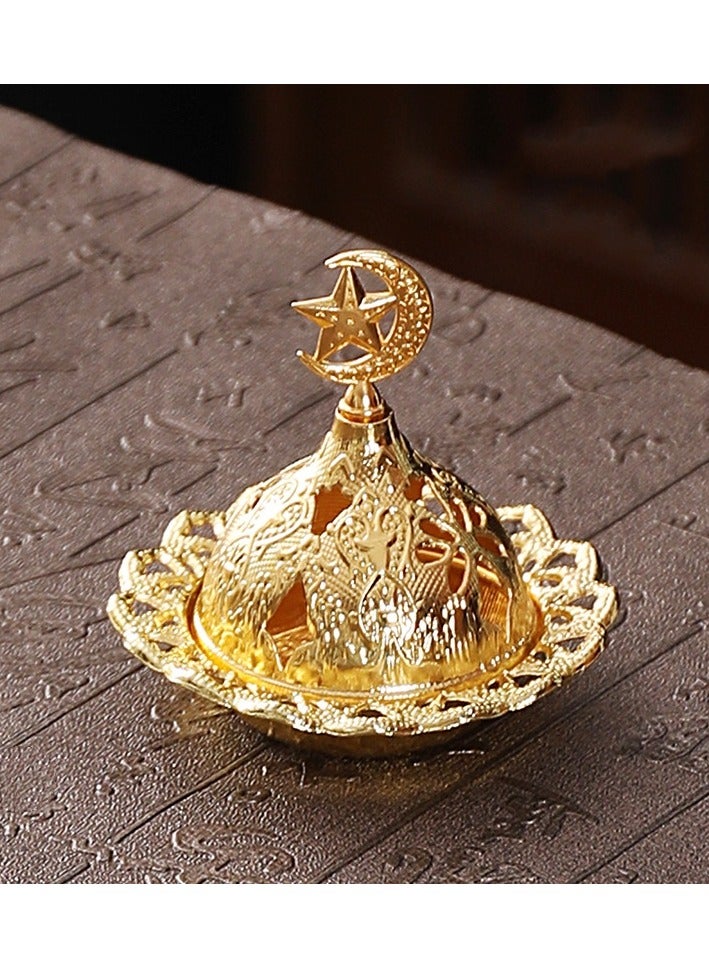 Nariele Portable Metal Alloy Tower Incense Burner  Incense Burner