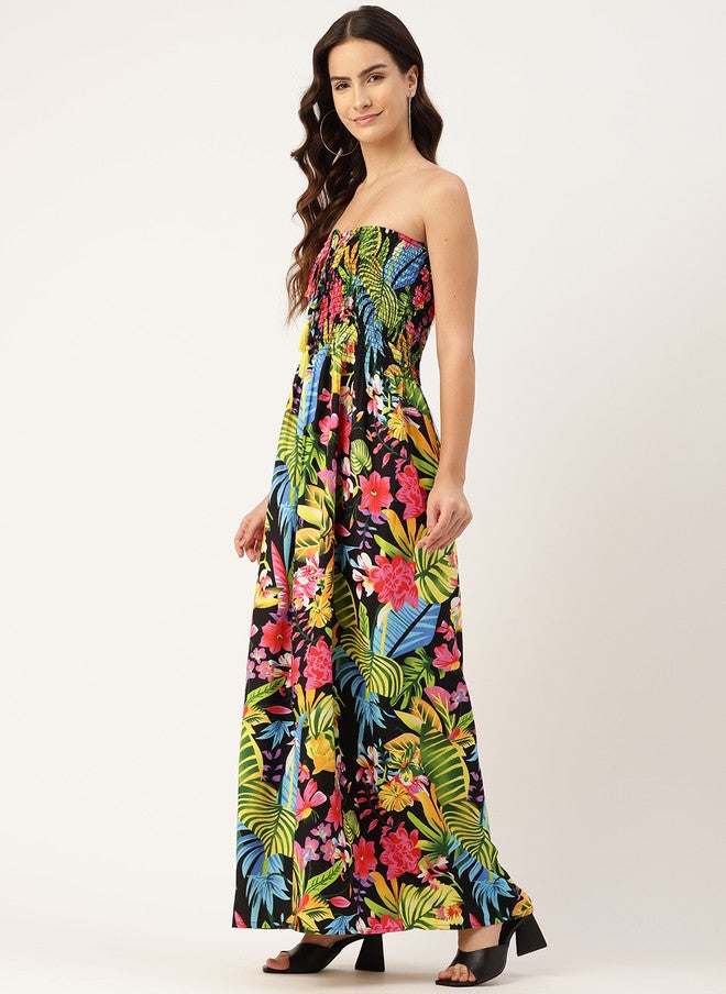 Rue Collection فستان ماكسي بدون أكمام بنقشة زهور للنساء - Image 3