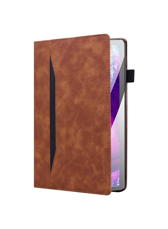 Tablet Case Compatible with Honor Pad X7 8.7 inch 2025, PU Leather Retro Folio Shell Wallet Case with Card Slots, Multi-Angle Stand Shockproof Protective Cover - Image 3