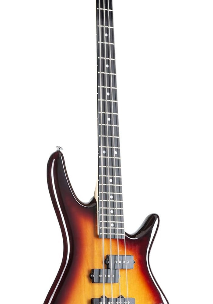 ايبانيز غيتار باس كهربائي من سلسلة Ibanez GSRM20-BS GIO SR MiKro - 4 أوتار - بني متدرج - Image 1