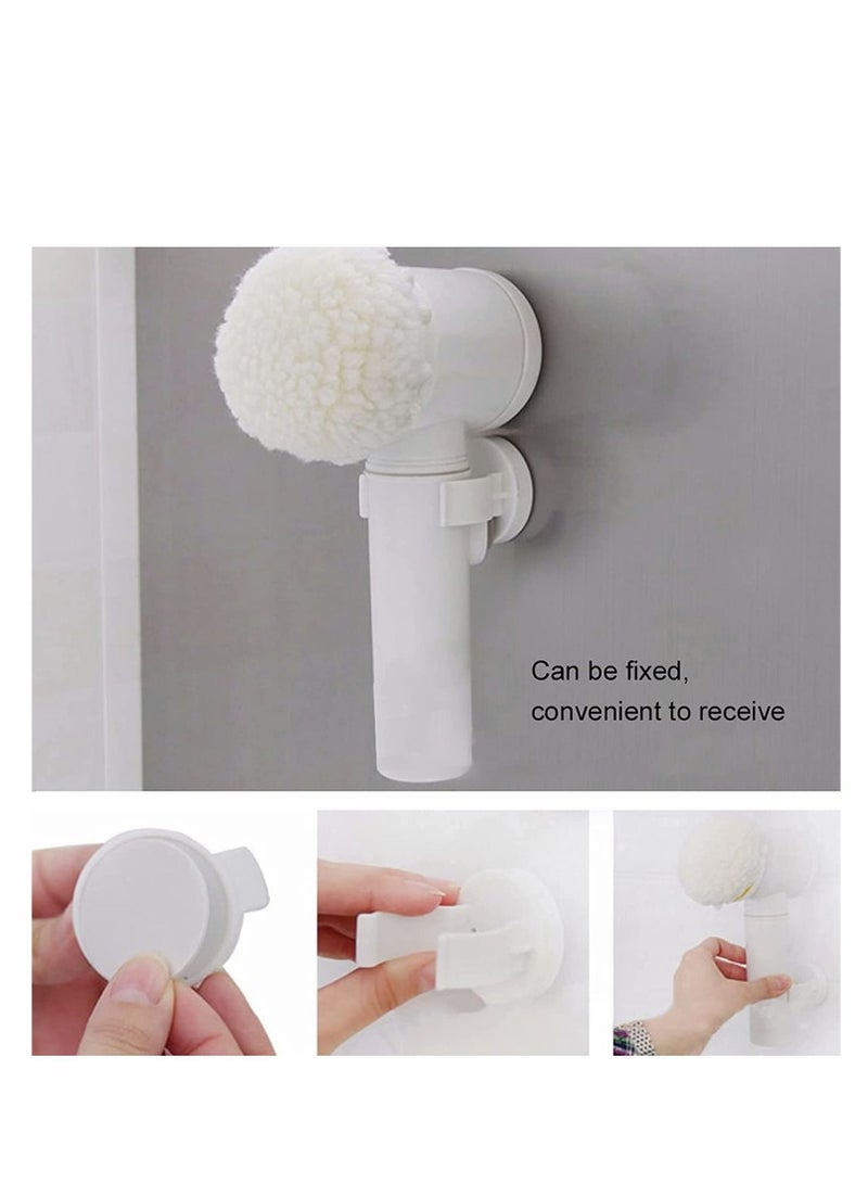 إكسفور جهاز تنظيف كهربائي تدور ، أداة تنظيف منزلية ، جهاز فرك تدور محمول ، لـ B 【قياسي】 6.89x2.9x10.2 بوصة ويزن 0.82 رطل. - Image 4