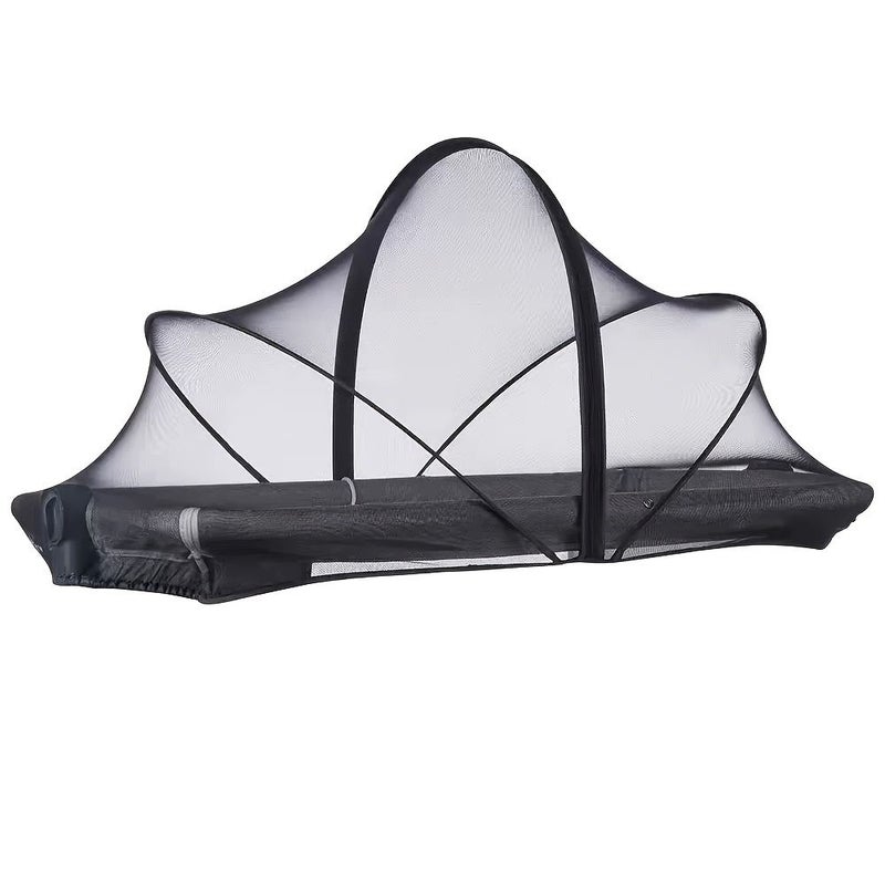 Portable Baby Mosquito Net White Full Enclosure Dense Mesh Breathable Foldable Easy Install Various Bed Types - Image 2