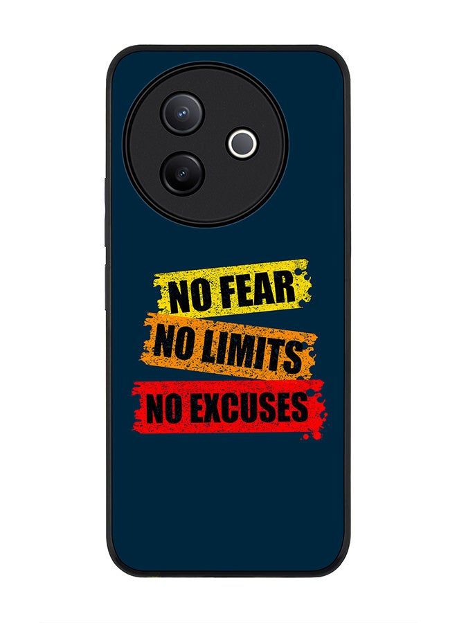 Stylizedd For Vivo Y39 5G / vivo Y300i 5G Case,Slim fit Camera Protection, Shockproof Thin Phone cover  - No Fear Limits Excuses - Image 1