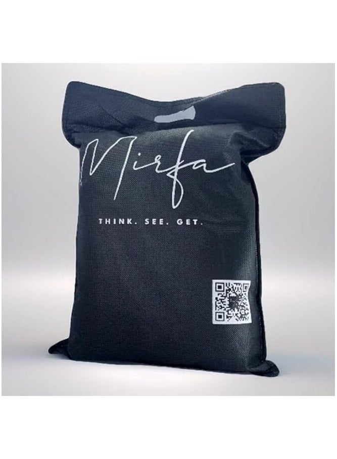 مرفا مجموعة من 6 قطع من مناشف اليدين - جودة عالية 100% قطن - امتصاص عالي - لون برتقالي - صُنعت في باكستان - Image 4