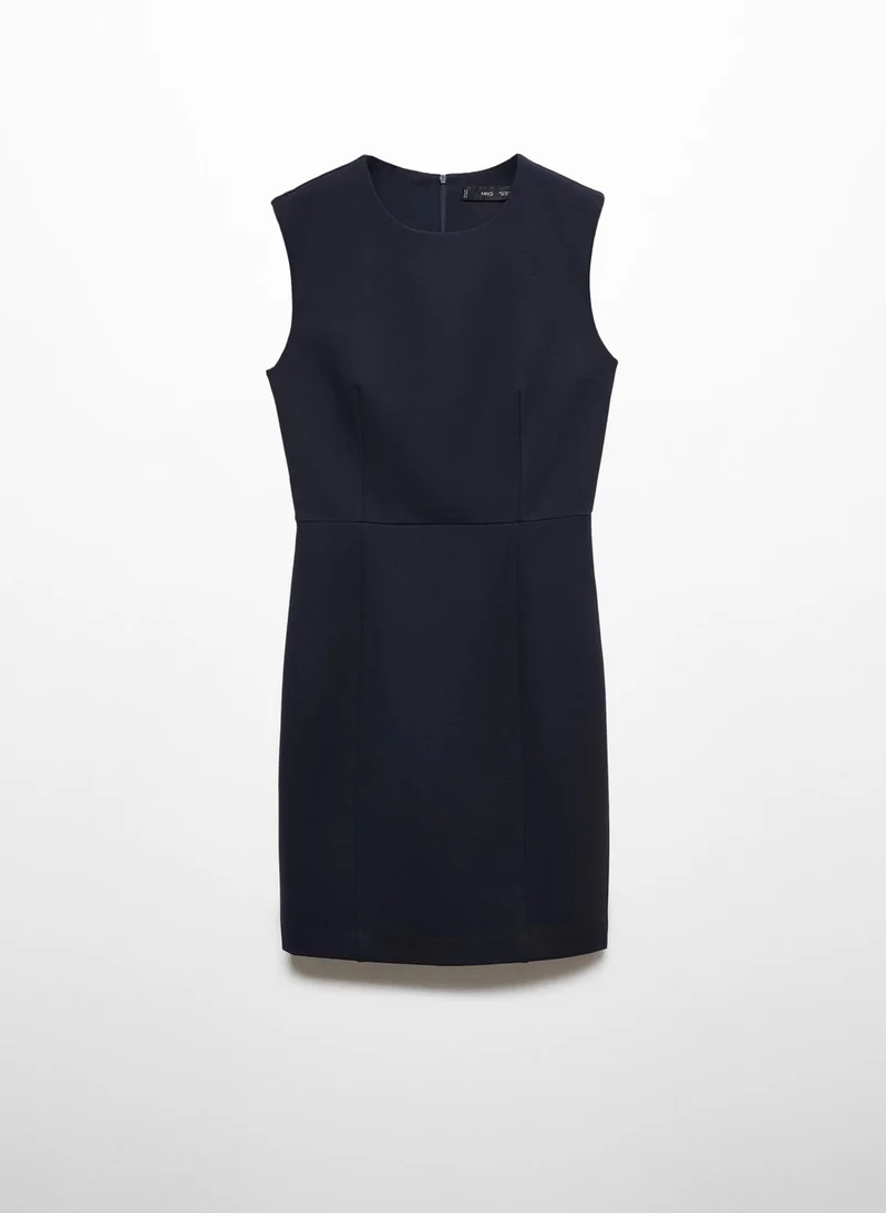 MANGO Sleeveless Sheath Dress