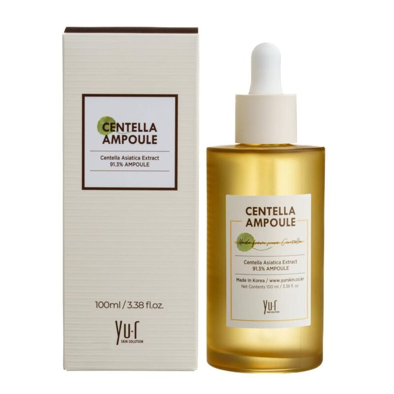 YU.R SKIN SOLUTION YU.R ME Centella Ampoule 100ml – Soothing & Hydrating Facial Serum for Daily Skincare - Image 2
