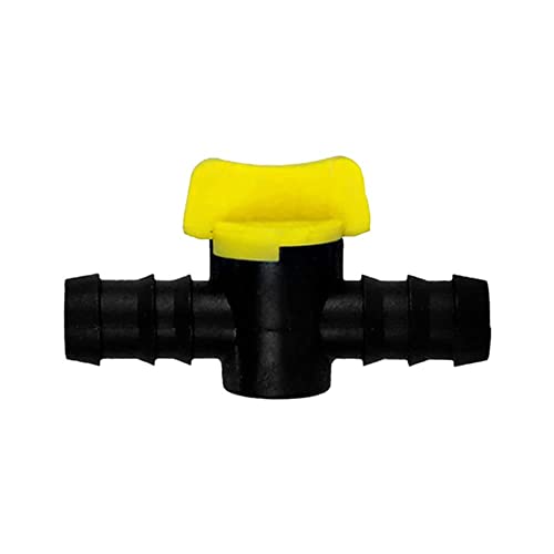 APPSTER Drip Irrigation Accessories 16 mm Plastic Straight Connector with Tap Joiner Regulator Flow Adjustor | Pipe Joint Connectors - (Pack of 50) - Image 4