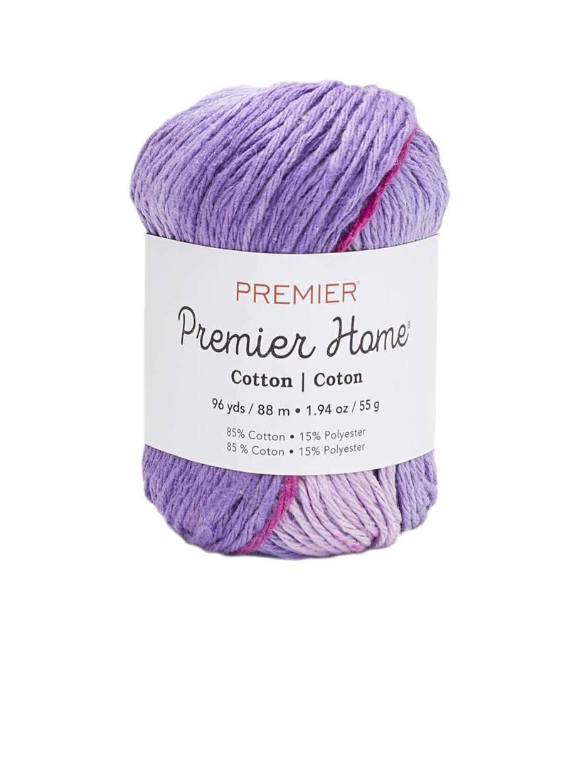 Premier Home - Home Cotton Yarn Multi Lavender Stripe - Image 1