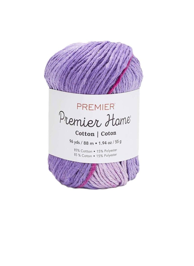 Premier Home - Home Cotton Yarn Multi Lavender Stripe - Image 1