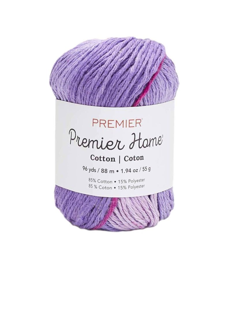 Premier Home - Home Cotton Yarn Multi Lavender Stripe - Image 1