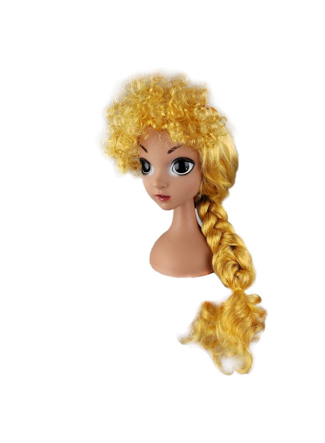 Magic Full House mirabel Wig with Frame Headgear ENCANTO Dress Up Props Headwear mirabel Wig Pepa 