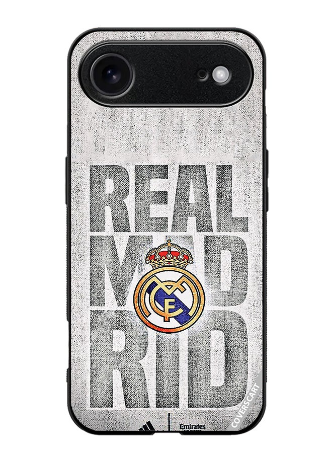 COVERSCART Protective Case Cover For Apple iPhone 17 Air Real Madrid Design Multicolour
