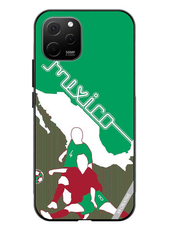 VR CREATIVE Protective Case Cover For Huawei Nova Y61 Mexico Football Soccer Players Design Multicolour - Image 1