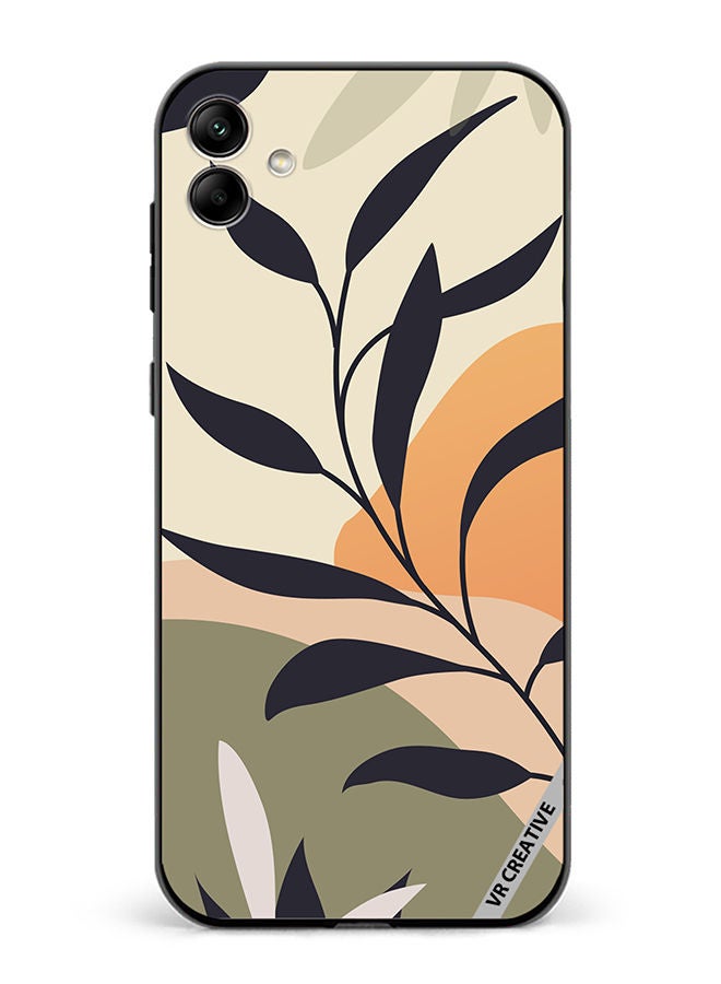 VR CREATIVE Protective Case Cover For Samsung Galaxy A04 Leaf Tropical Design Multicolour - Image 1