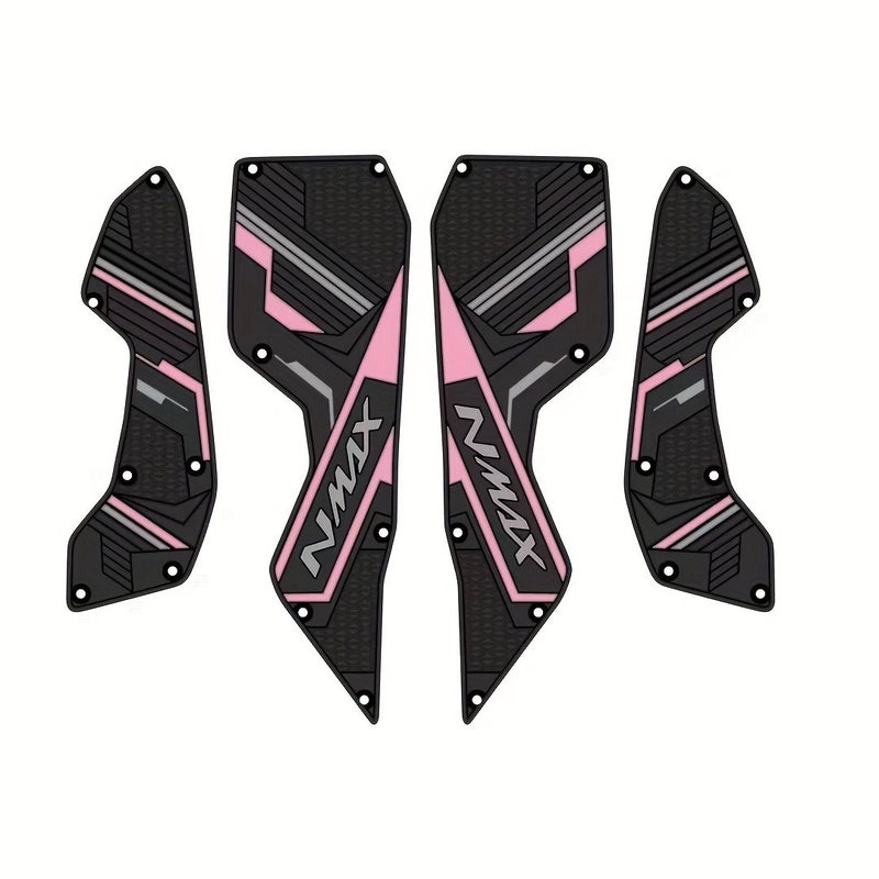 For Yamaha NMAX 155 Anti-Slip Footrest Pads Red Suitable For 2025 Model - Image 4
