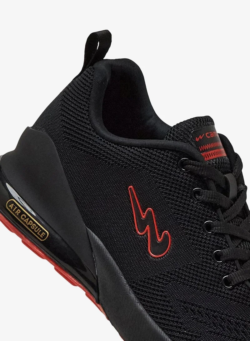 CAMPUS Blk/Red Men's Black Classic Low-Top Sneakers,Comfortable Sporty Shoes & Modern Design for Men | Best Price UAE