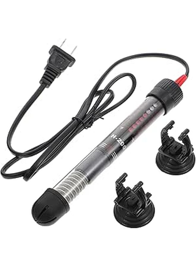 Submersible Aquarium Heater with Temperature Control for Fish Tanks up to 15 Liters Compact Design - Image 1