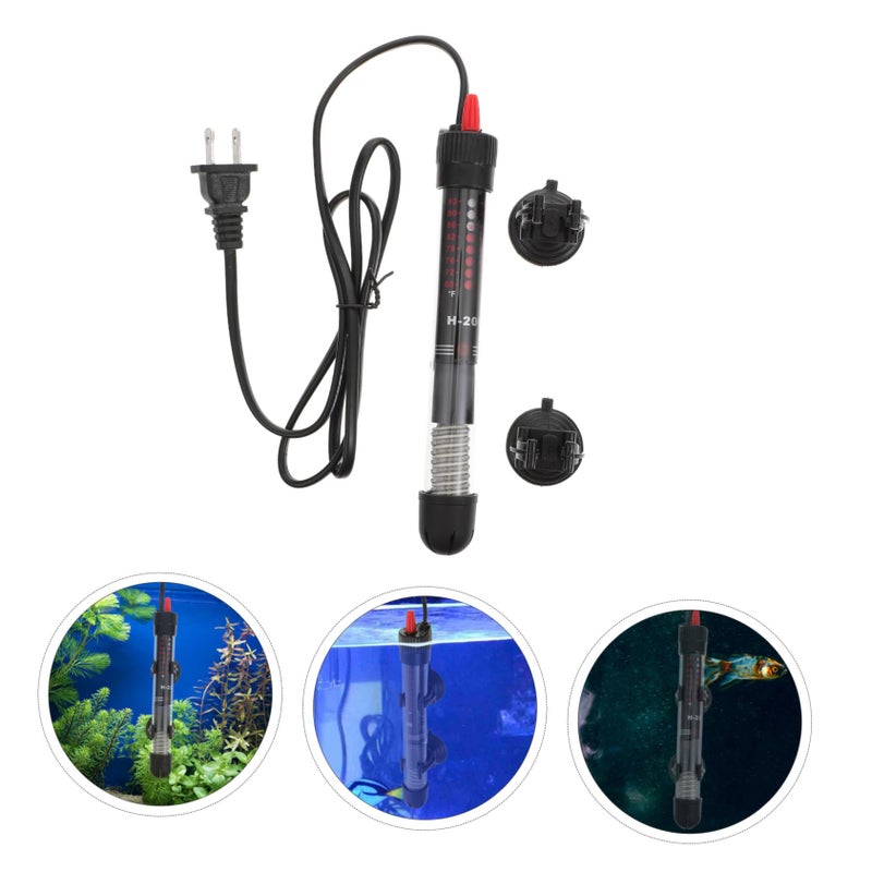 Submersible Aquarium Heater with Temperature Control for Fish Tanks up to 15 Liters Compact Design - Image 4