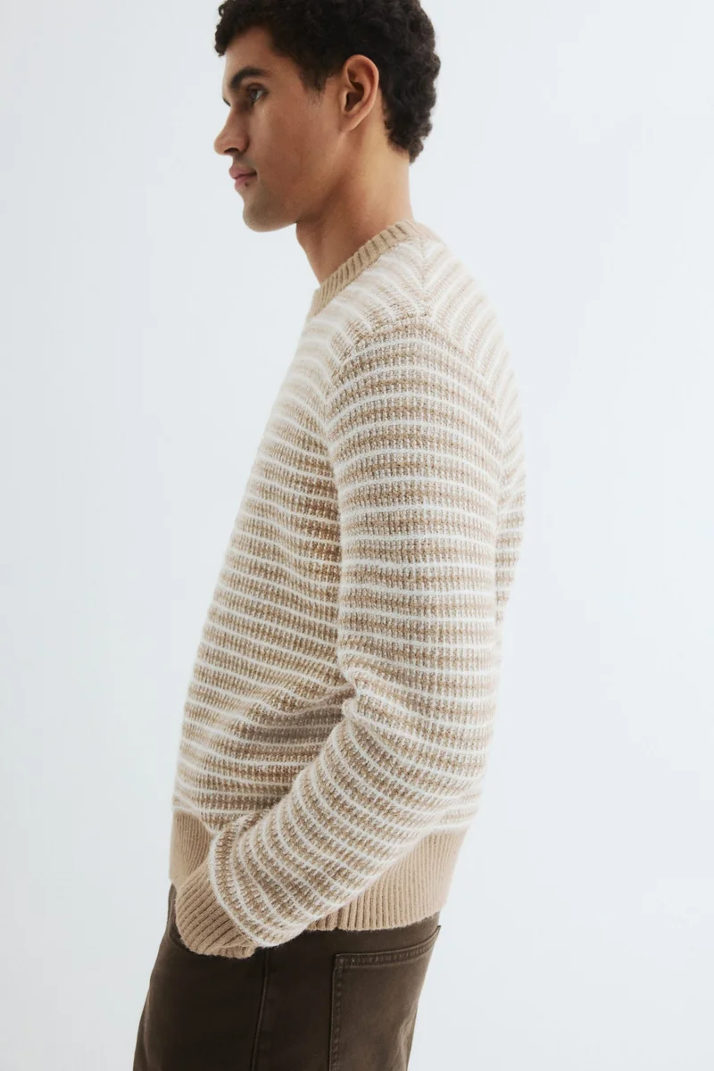 H&M  Regular Fit Jacquard-knit jumper for Men | Best Price UAE