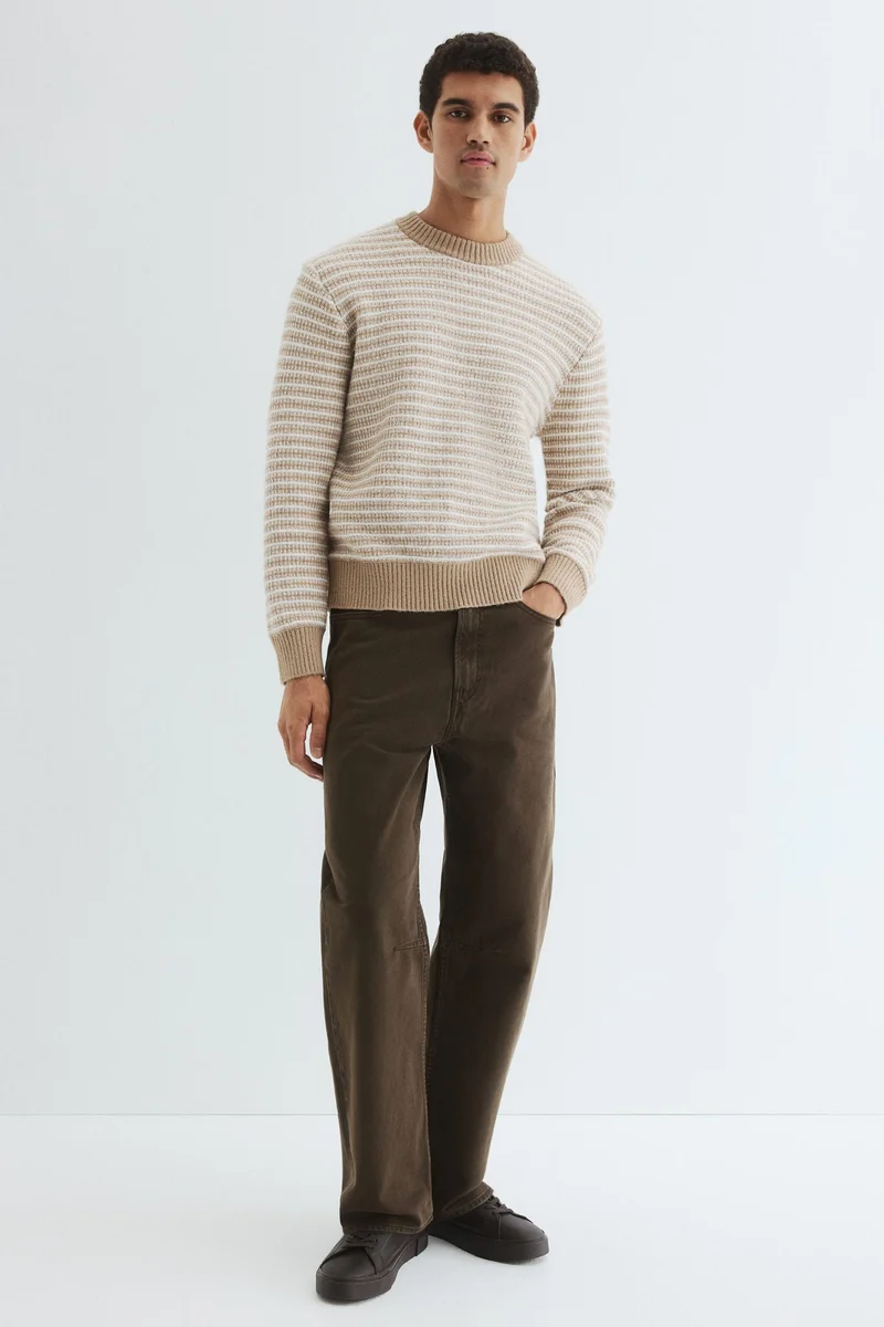 H&M Regular Fit Jacquard-knit jumper