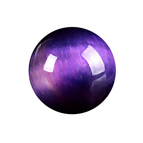 tochispa Nature Stone Purple Tiger Eye Beads for Jewelry Making DIY Bracelet Necklace (8mm) - Image 2
