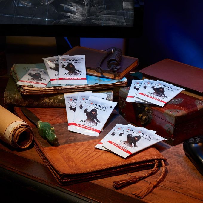 Magic the Gathering Magic: The Gathering Assassins Creed Beyond Booster Box | 24 Beyond Boosters (7 Cards in Each Pack) | Collectible Trading Card Game for Ages 13+ - Image 5